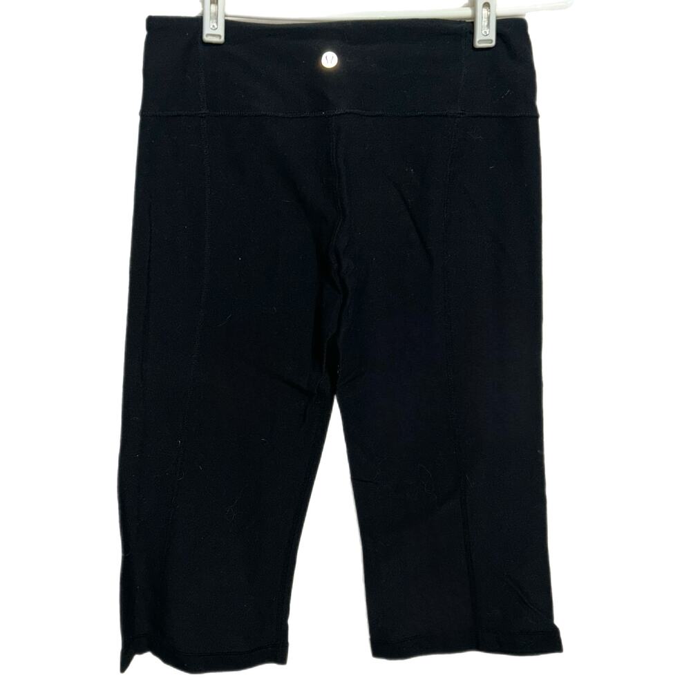 Lululemon Reversible Groove Cropped Athletic Leggings - Picture 3 of 5